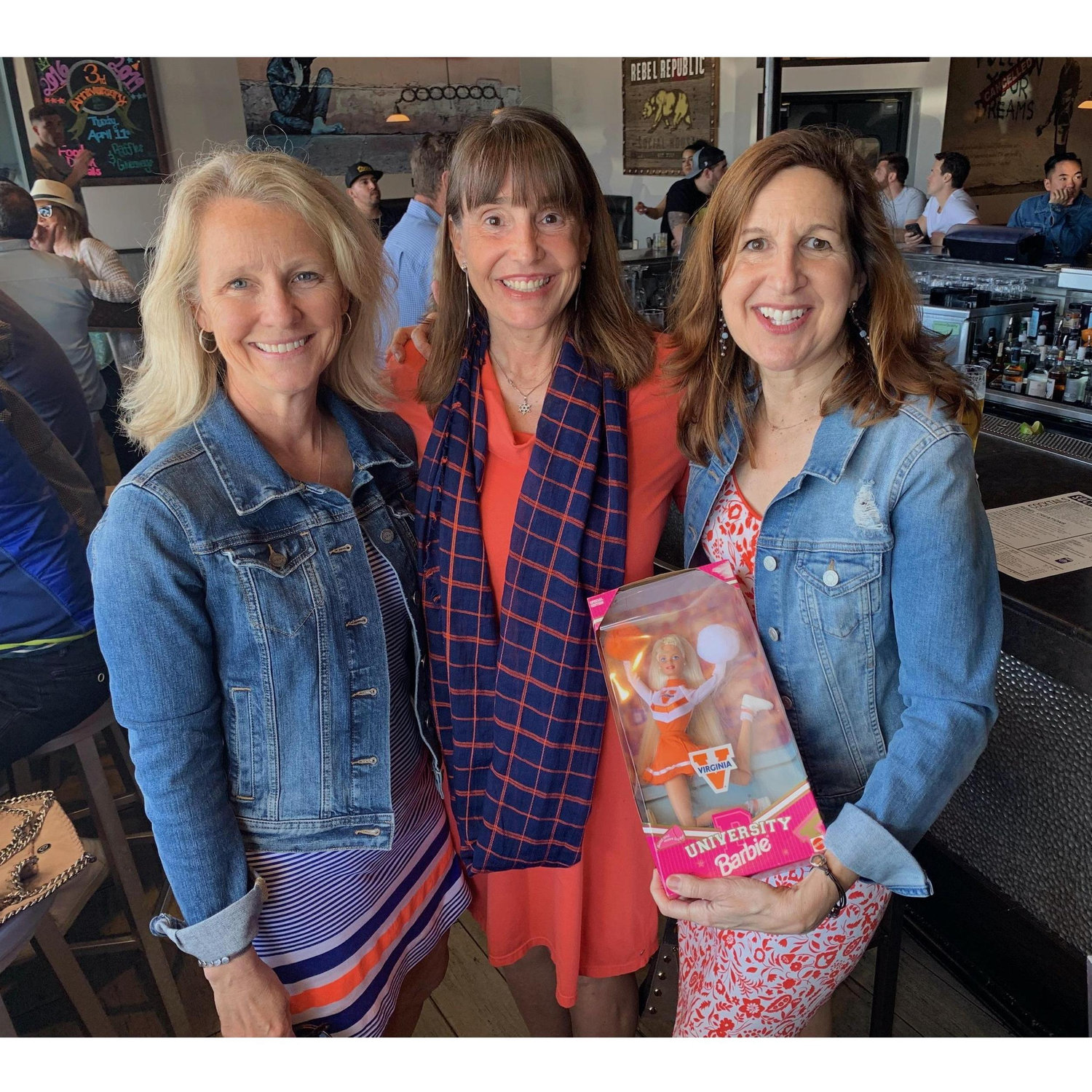... w/ Robbie, Donna, & UVA Barbie '19
