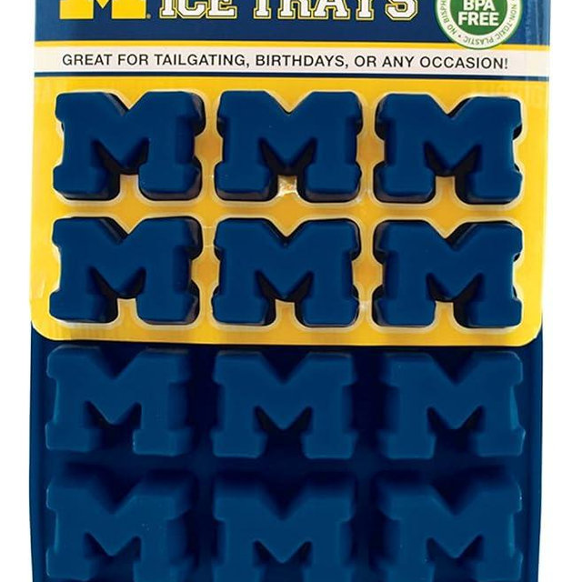MasterPieces NCAA Michigan Wolverines Ice Cube Tray (Set of 2)