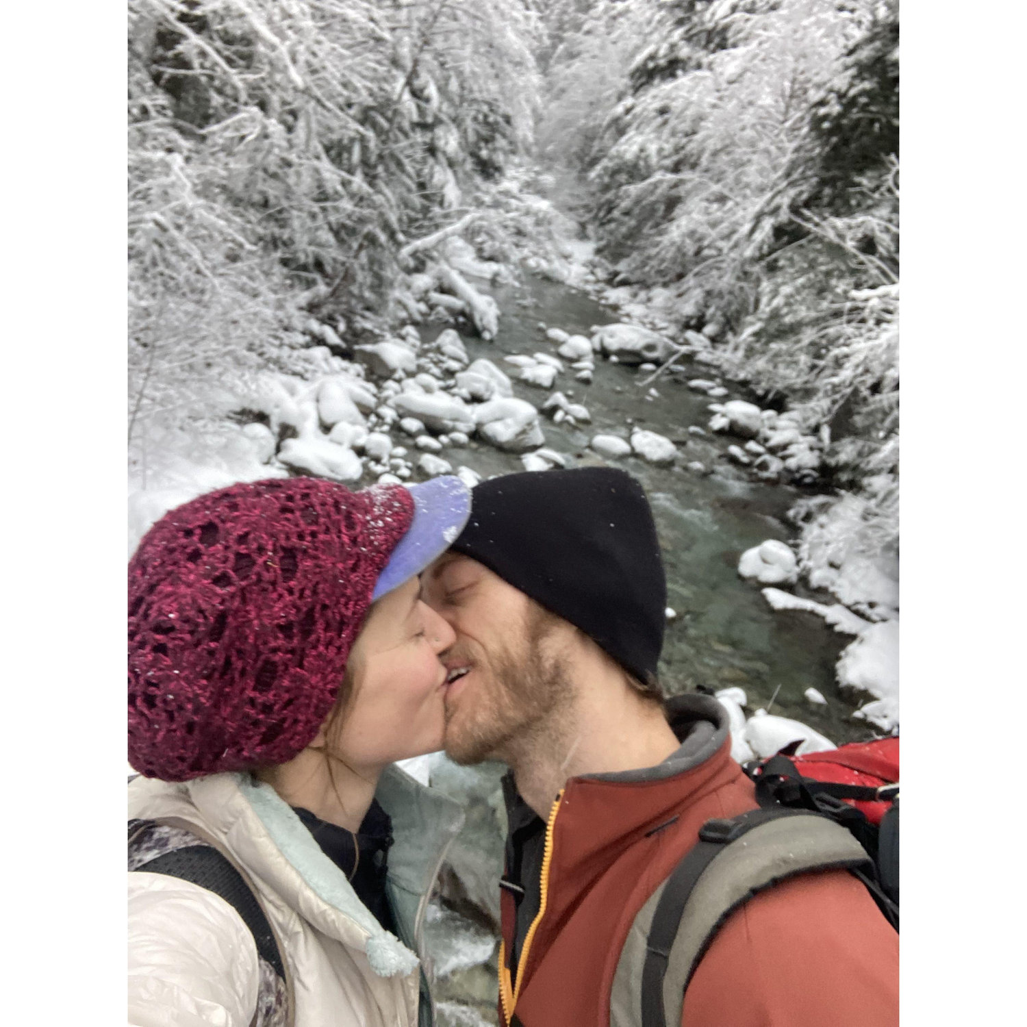 Day adventuring through a wonderland out to Goldmeyer hot springs