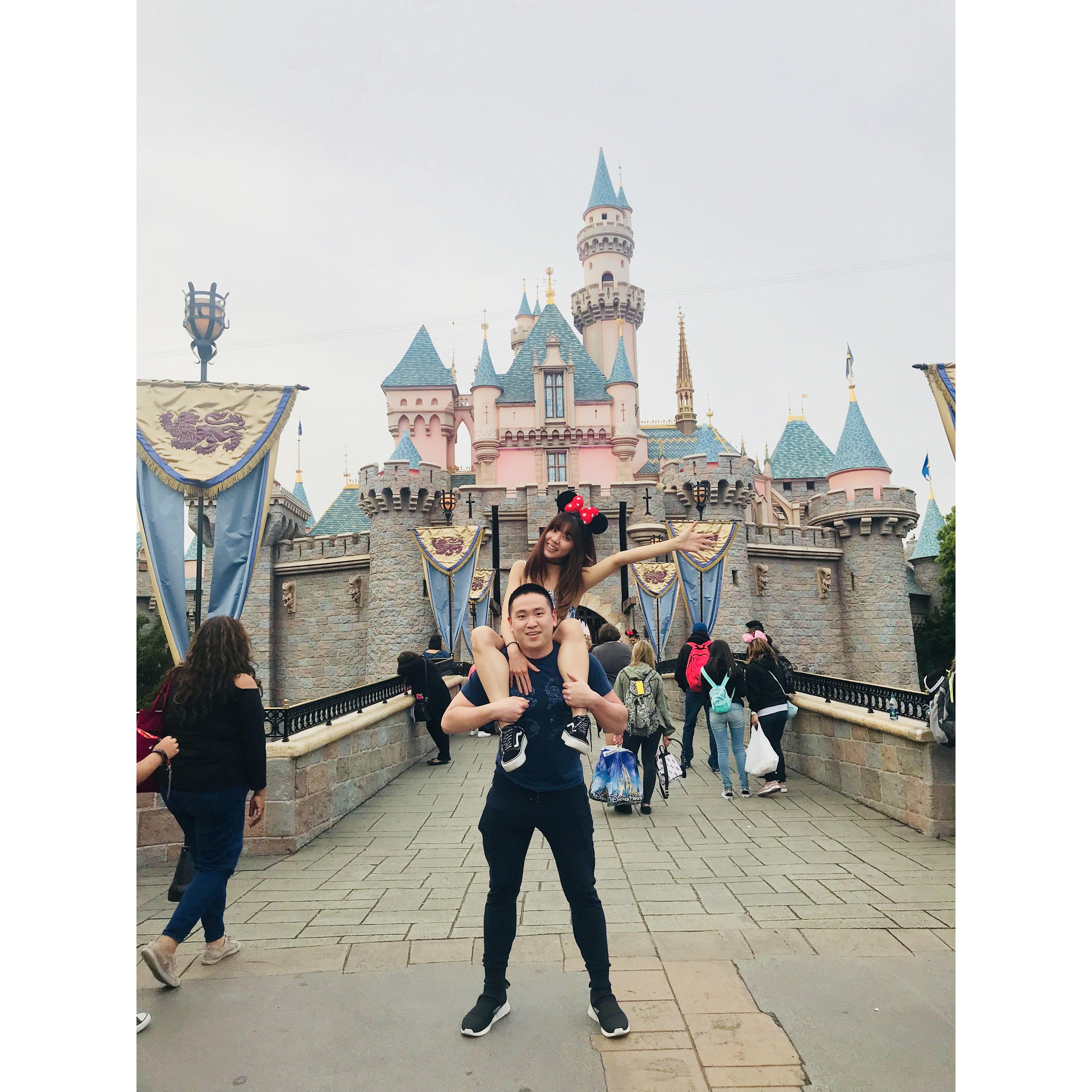 First road trip magic—off to Disneyland, LA!