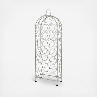 Bordeaux Chateau 23-Bottle Rack