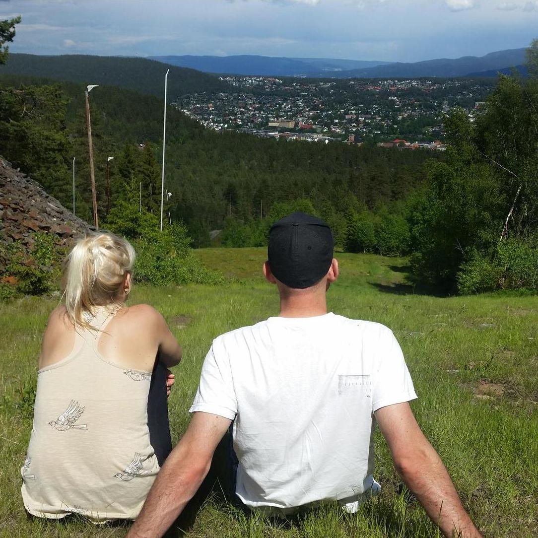 Shannon's first trip to Norway to see Robert.