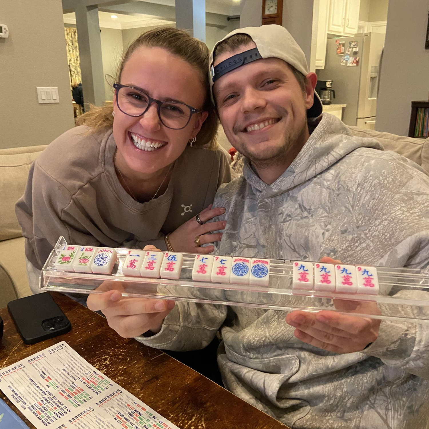 our favorite hobby - mahjong