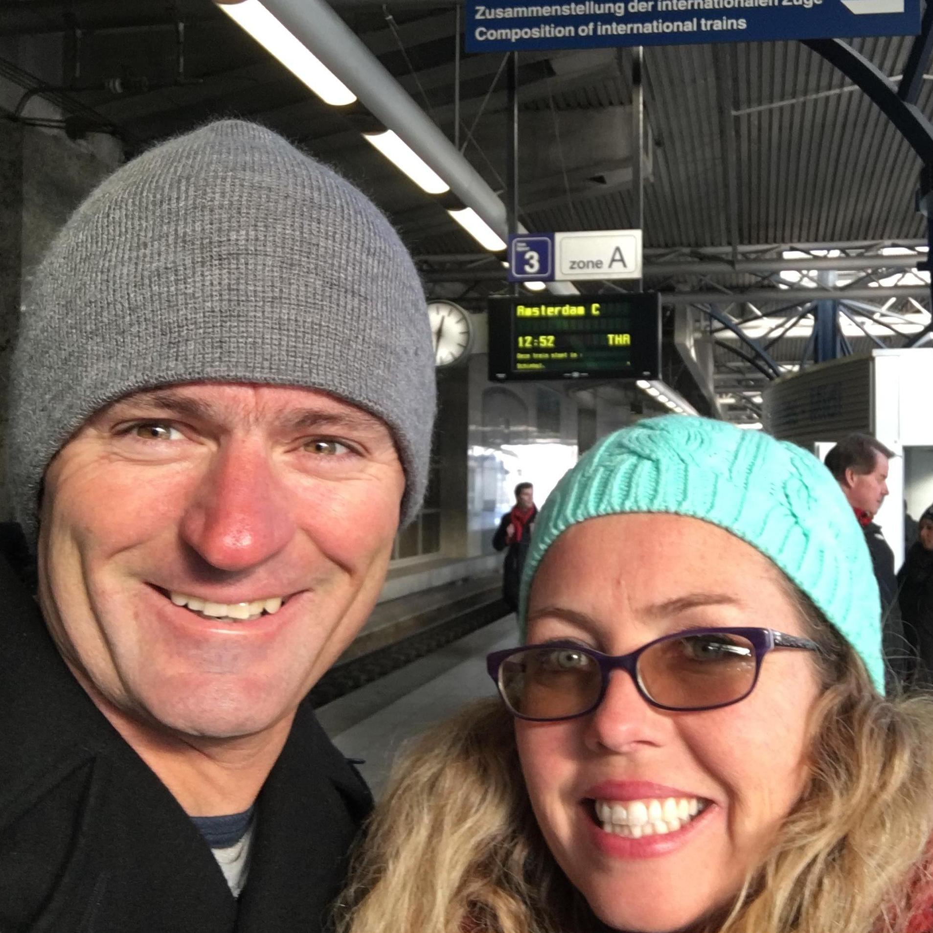 Stopped in Brussels on our way to Amsterdam.
What an amazing trip this was turning out to be! - December of 2016