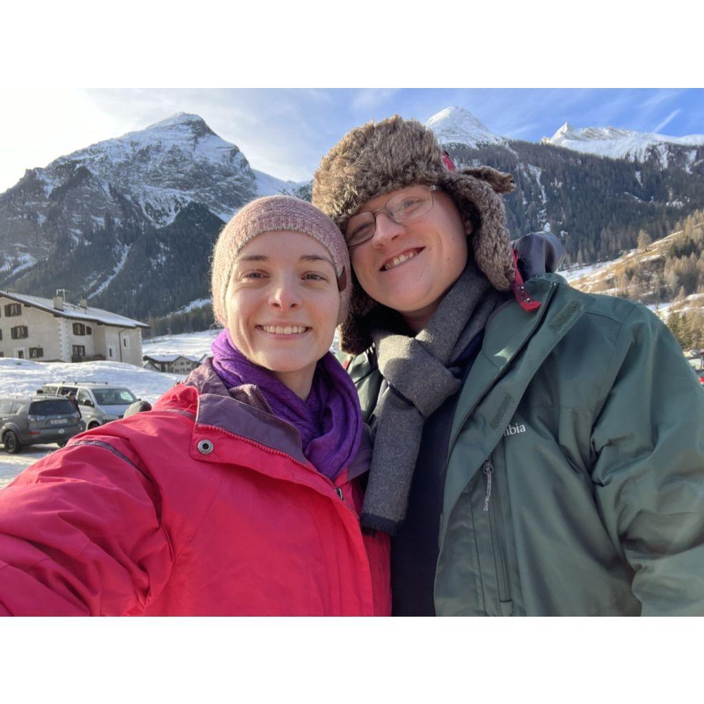 Sledding in Switzerland