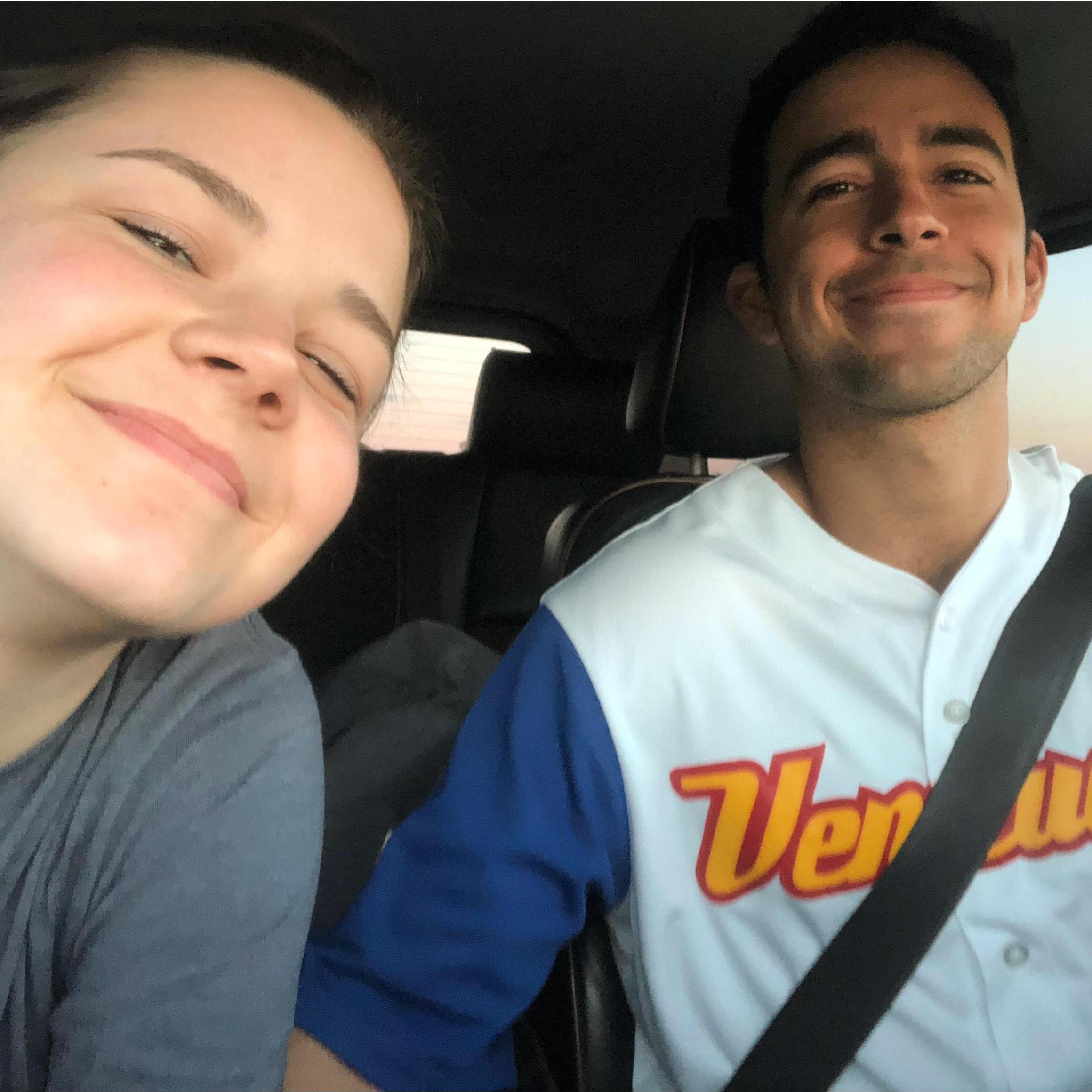 We spent 10+ hours in the car this weekend between an Astros game and Ben Rector concert and still weren't sick of each other!
