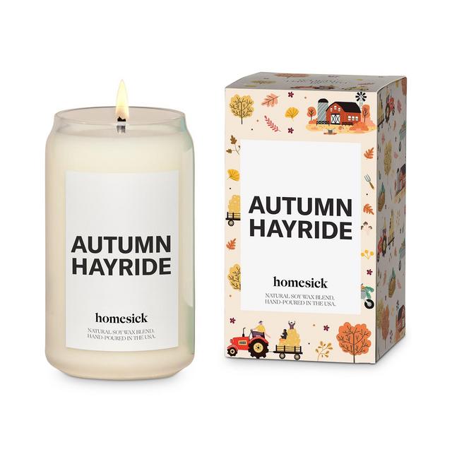 Homesick Candles Autumn Hayride Candle, 13.75-oz.