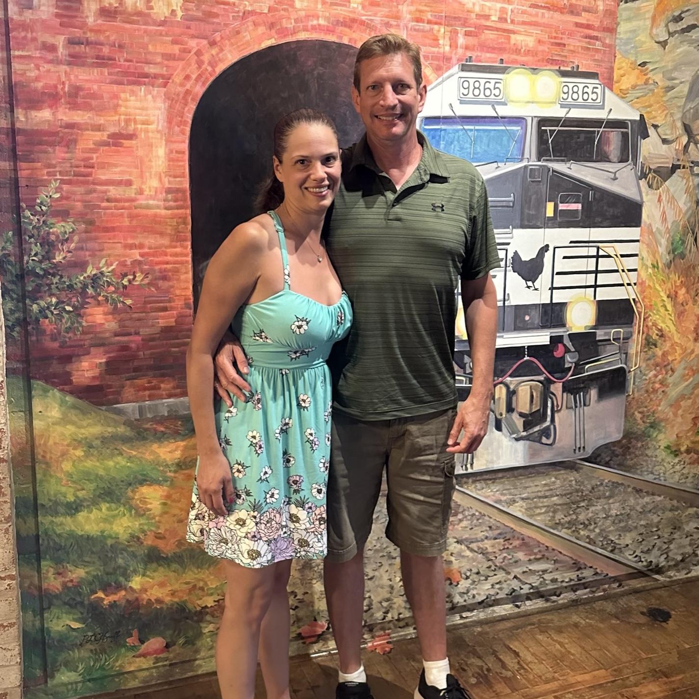 First vacation together to West Virginia