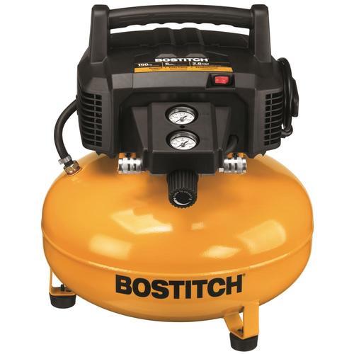 Bostitch 6-Gallon Single Stage Portable Electric Pancake Air Compressor
