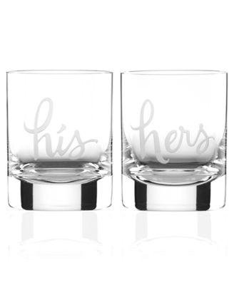 kate spade new york - Set of 2 Two of a Kind Double Old Fashioned Glasses