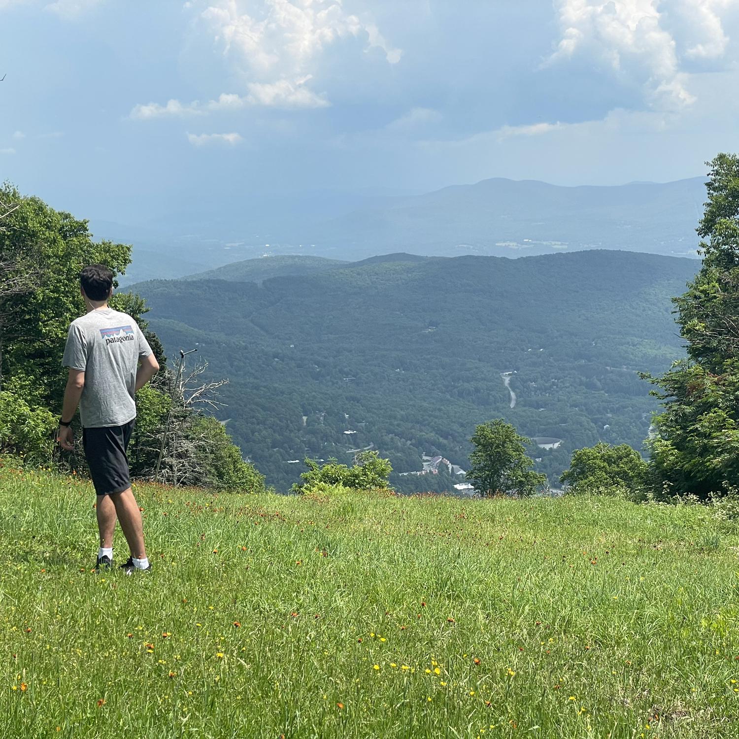 07/07/23 - This is the day we decided to officially move forward with Sugarbush as our wedding venue. We got stuck at the top of Super Bravo because of thunder!