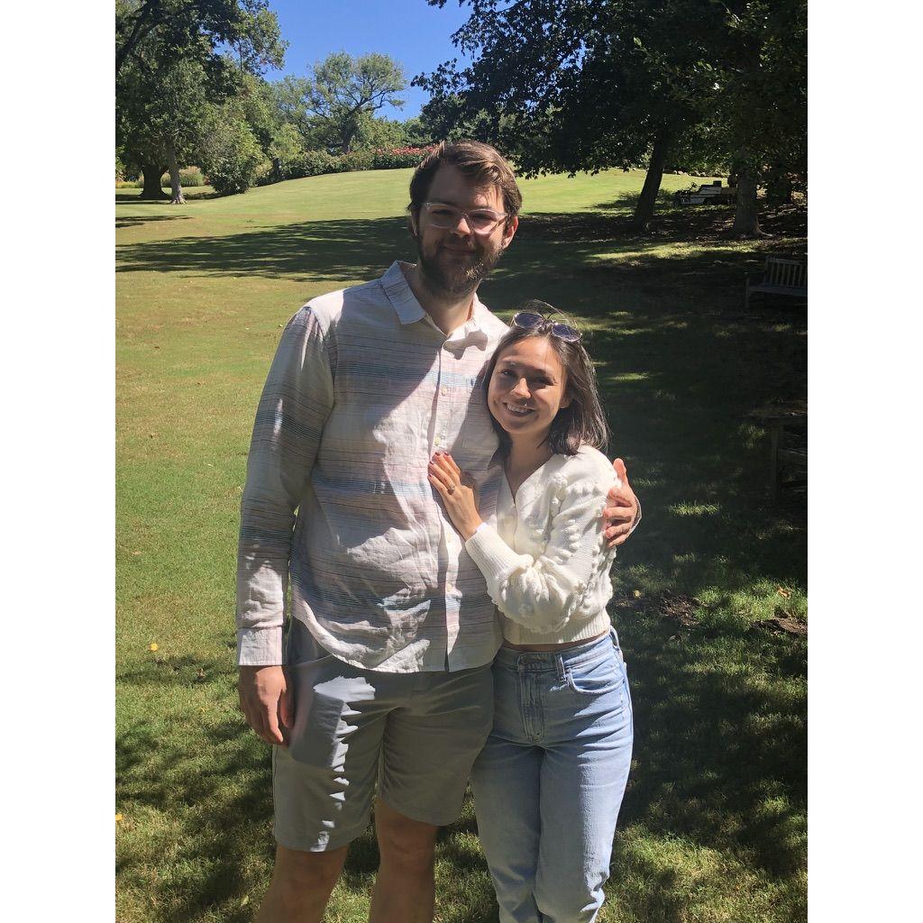 The day we got engaged