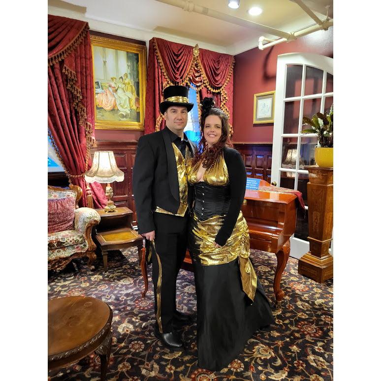 Fancy evening at the Edwardian Ball