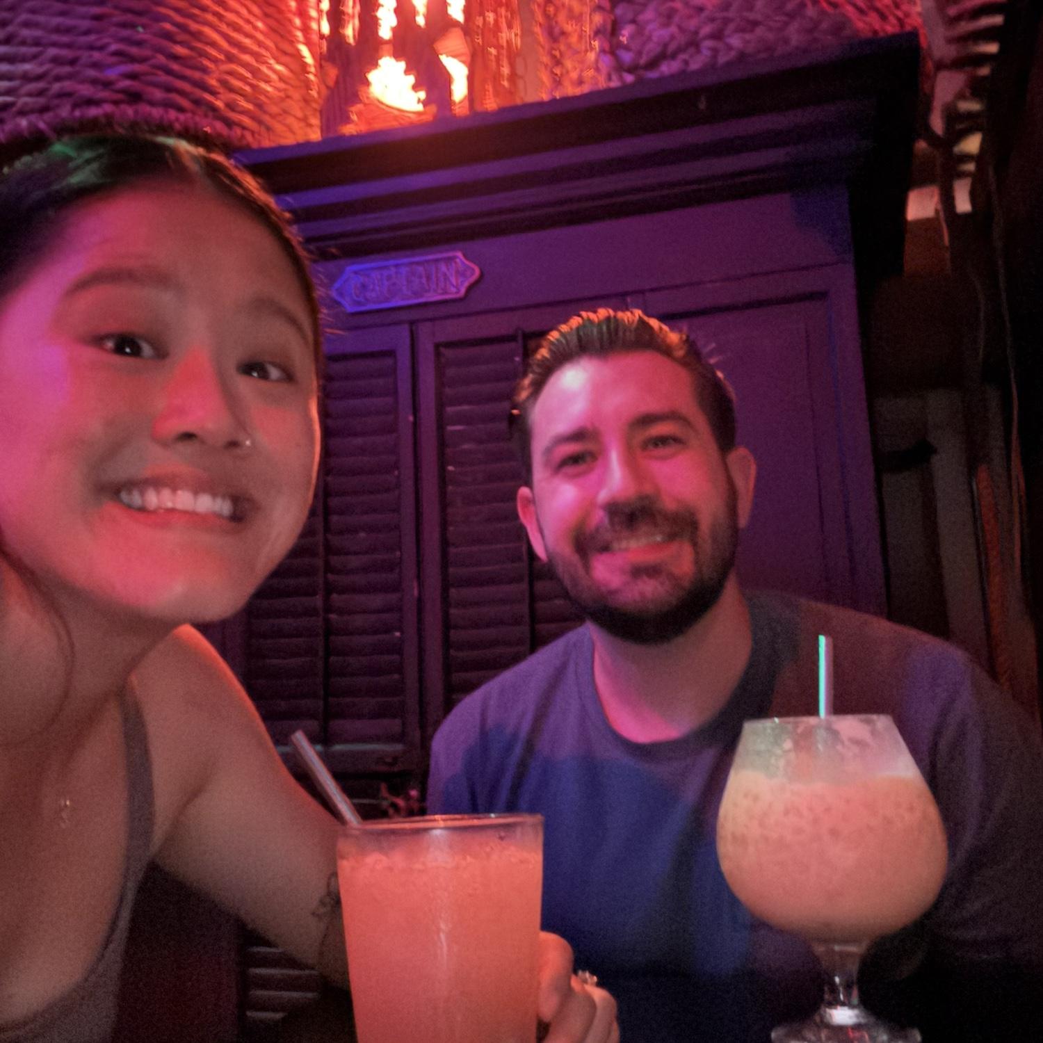 Our favorite tiki bar, Devil’s Reef