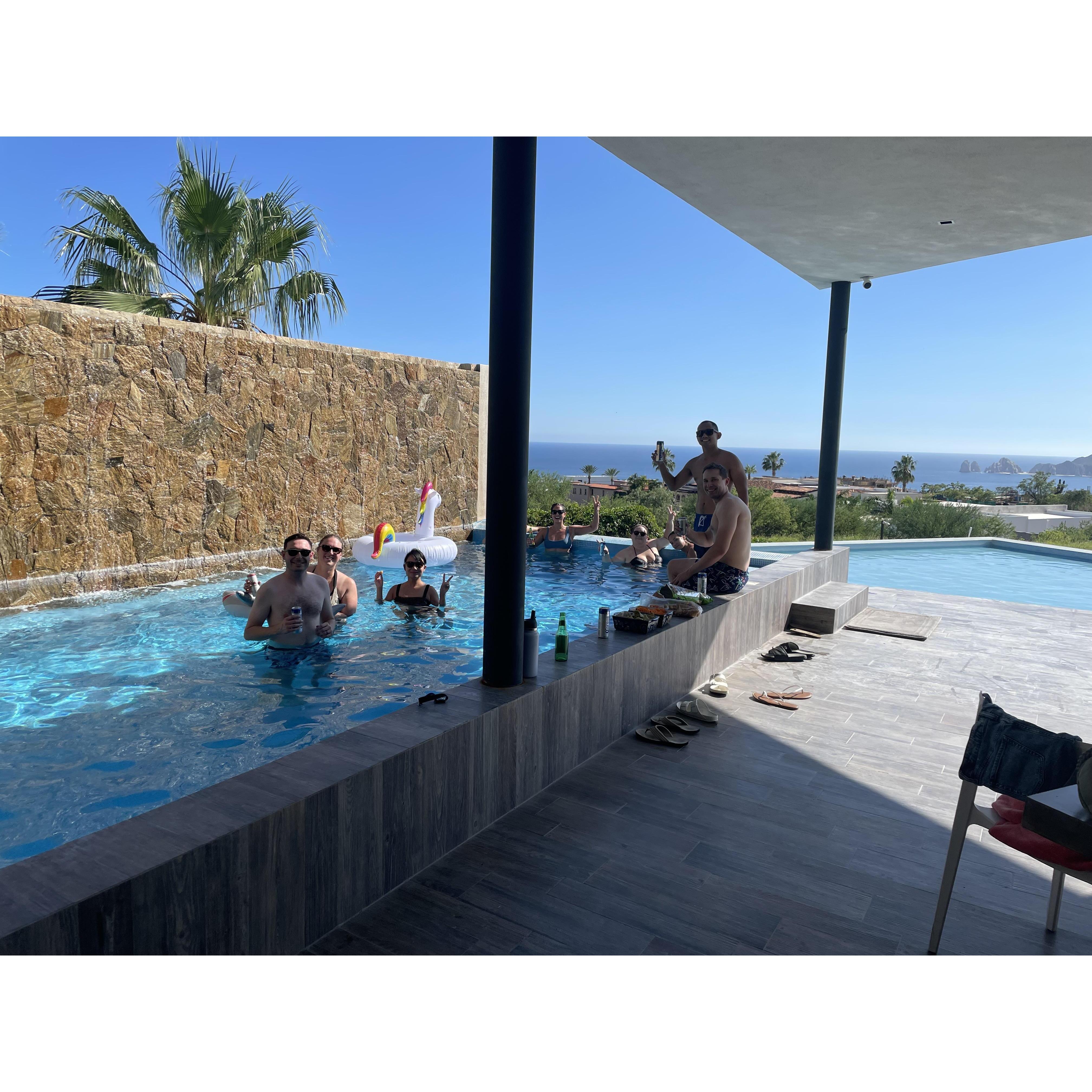 Cabo with friends from Foster Business School!