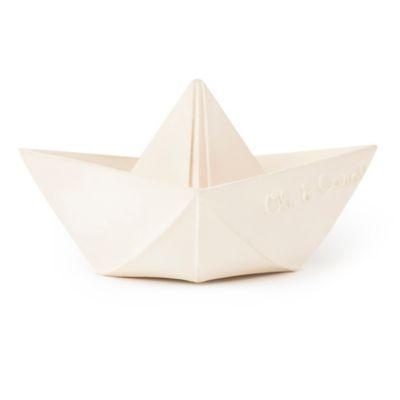 Oli & Carol™ Origami Boat Bath Toy in Mint