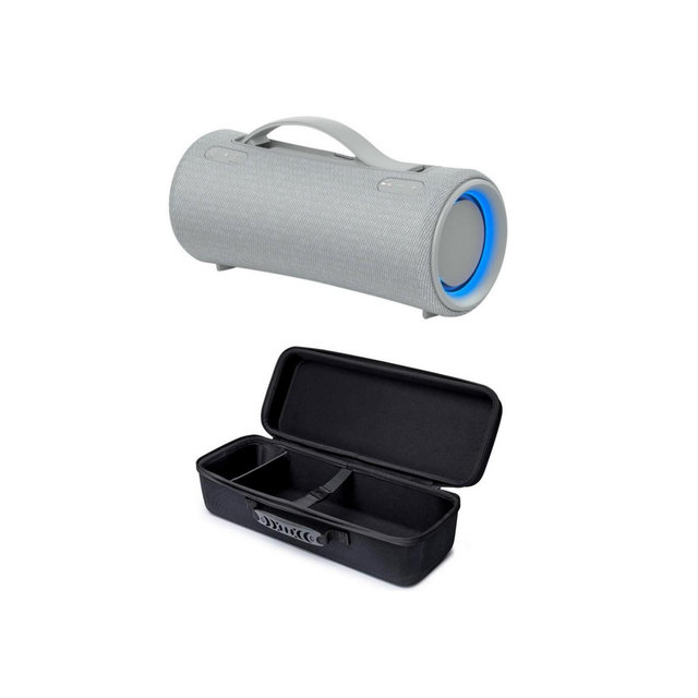 Sony SRS-XG300 X-Series Wireless Portable-Bluetooth Party-Speaker Bundle
