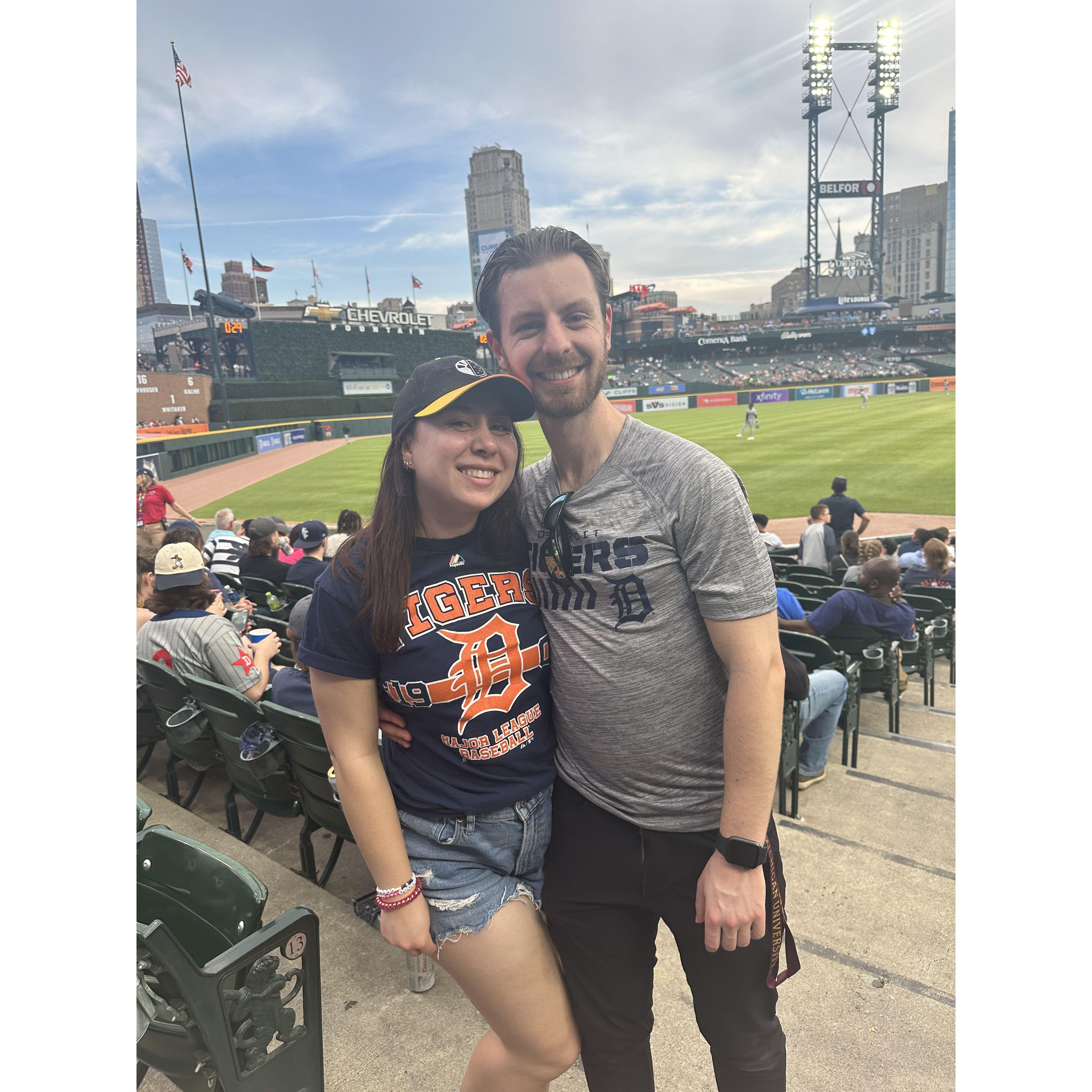 Branched out into more Detroit sports!