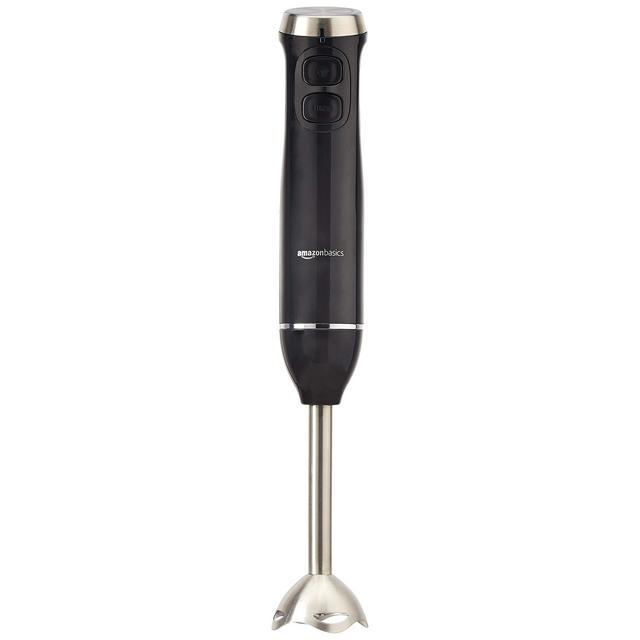 Amazon Basics Multi-Speed Immersion Hand Blender - Black
