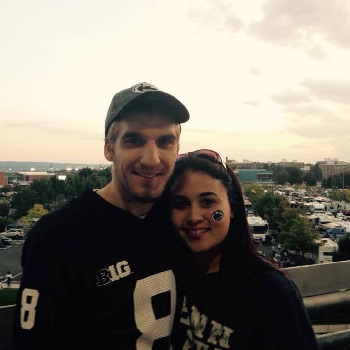 We met at Penn State Main Campus in 2013 working at Waring Dining Commons.
