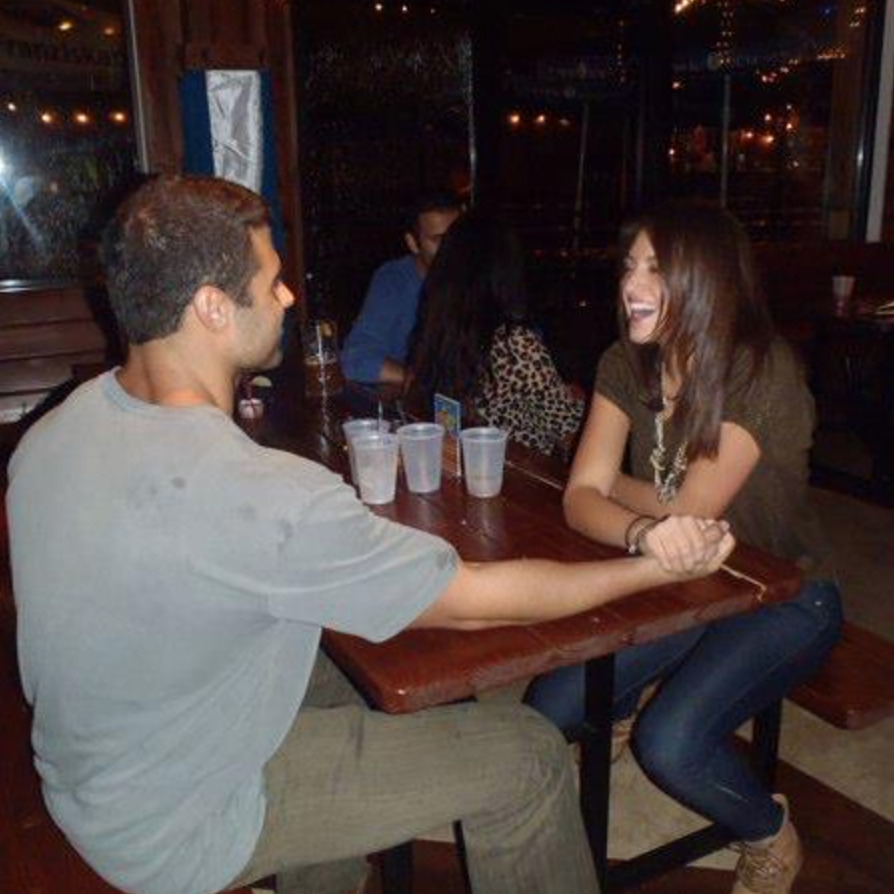 Evidence of who the real arm wrestling champ is!