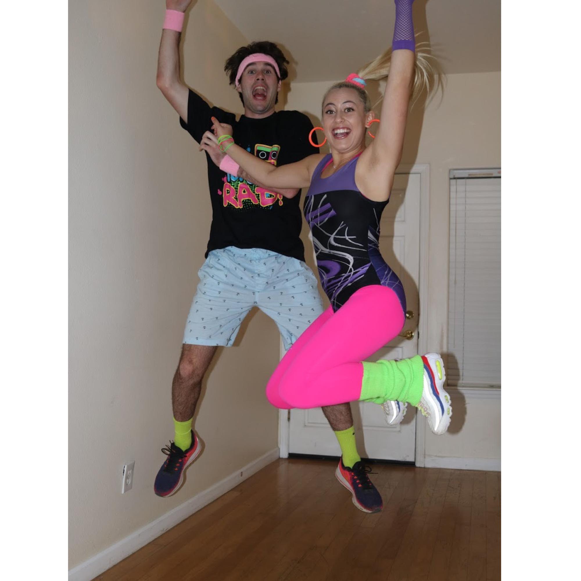 November 10, 2019
Our 80s costumes for "decades" themed party!