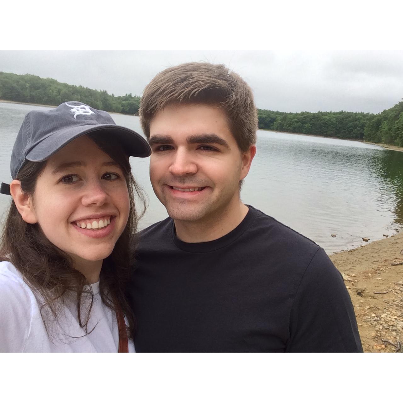 Strolling Walden Pond