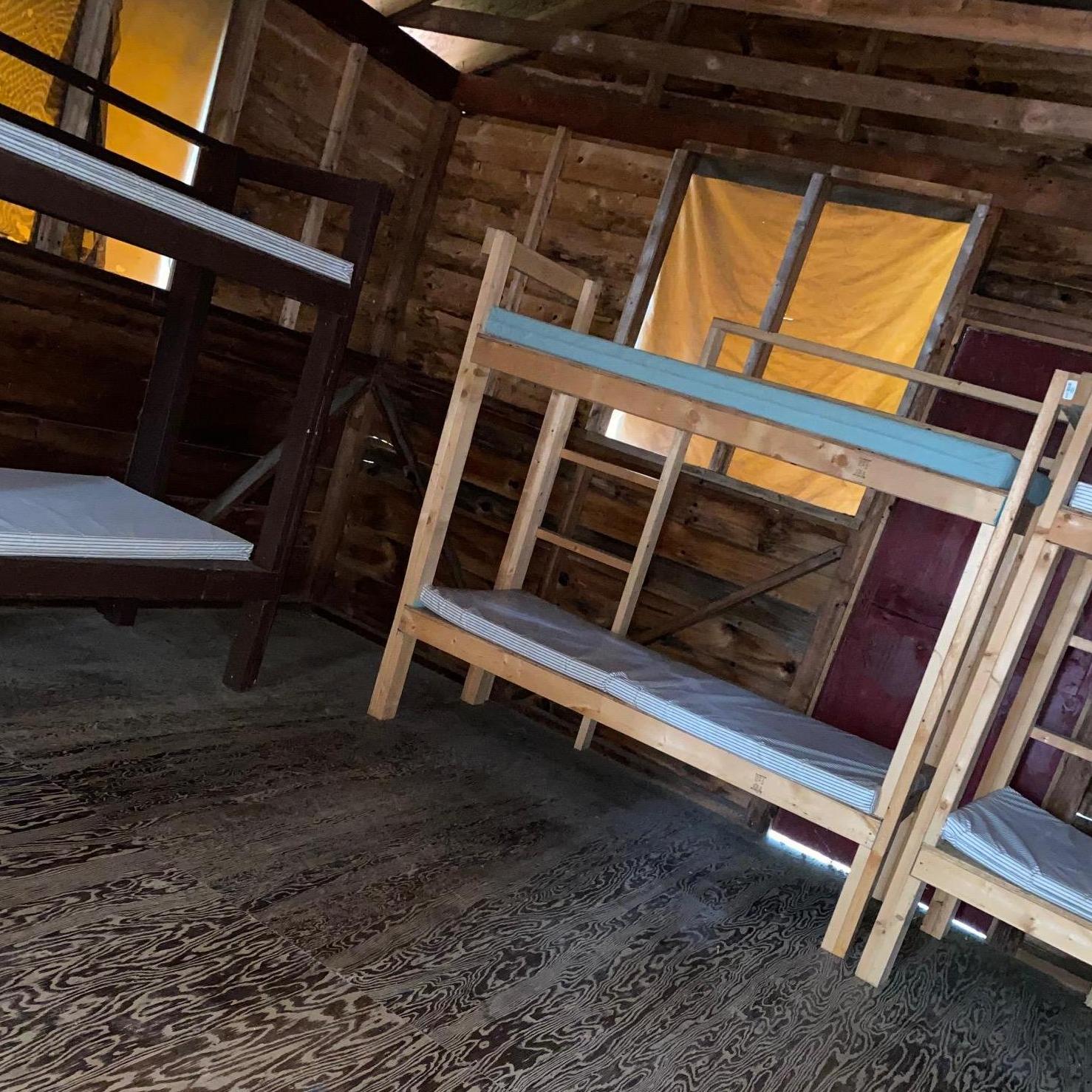 Cabin set up