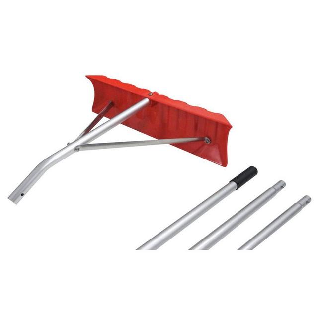 Extreme Max 5600.3262 Poly Roof Rake with 23" Blade