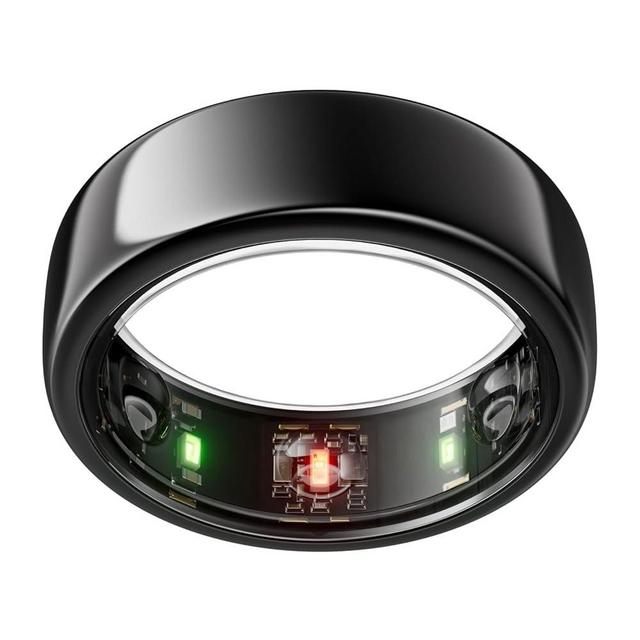 Oura Ring Gen3 Horizon - Black - Size 11 - Smart Ring - Size First with Oura Ring Gen3 Sizing Kit - Sleep Tracking Wearable - Heart Rate - Fitness Tracker - 5-7 Days Battery Life