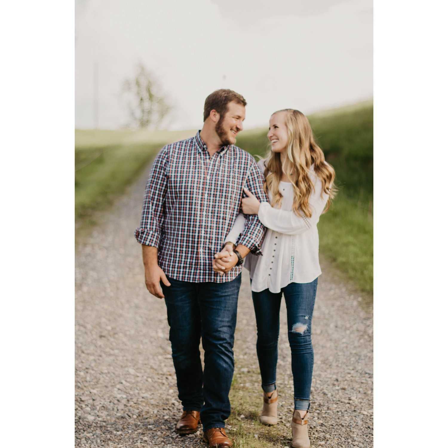 Engagement Photos by Cedar and Palm Photography.