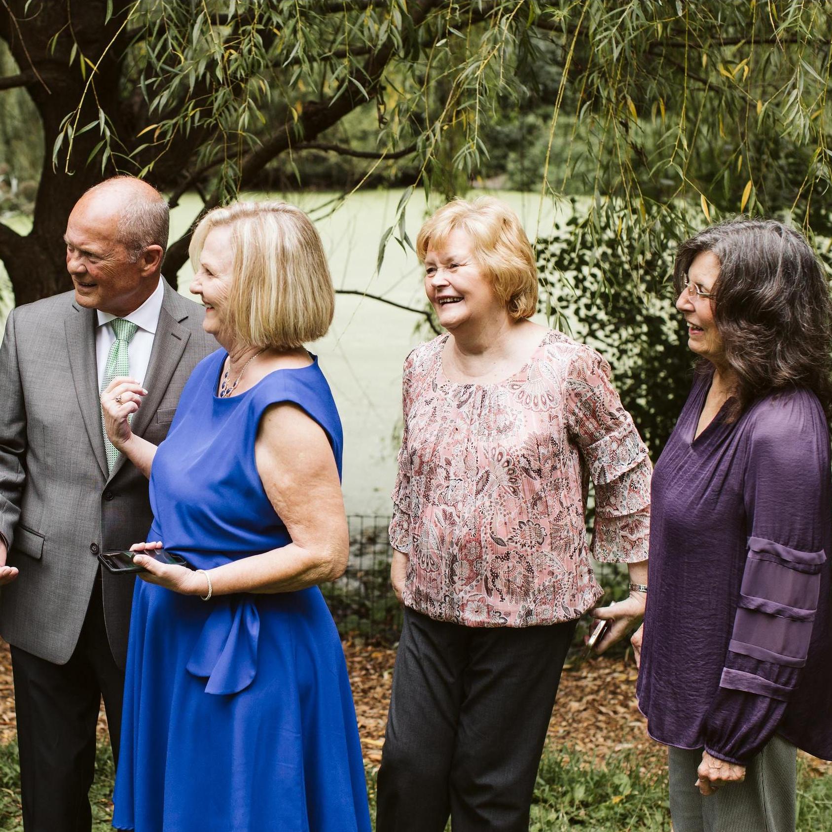 James, Debra, Patsy, Molly
during ceremony