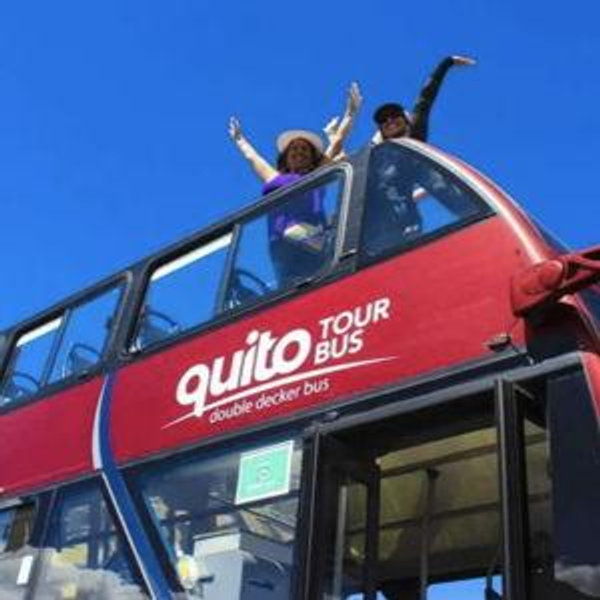 Quito Open Top Tour Bus for Two