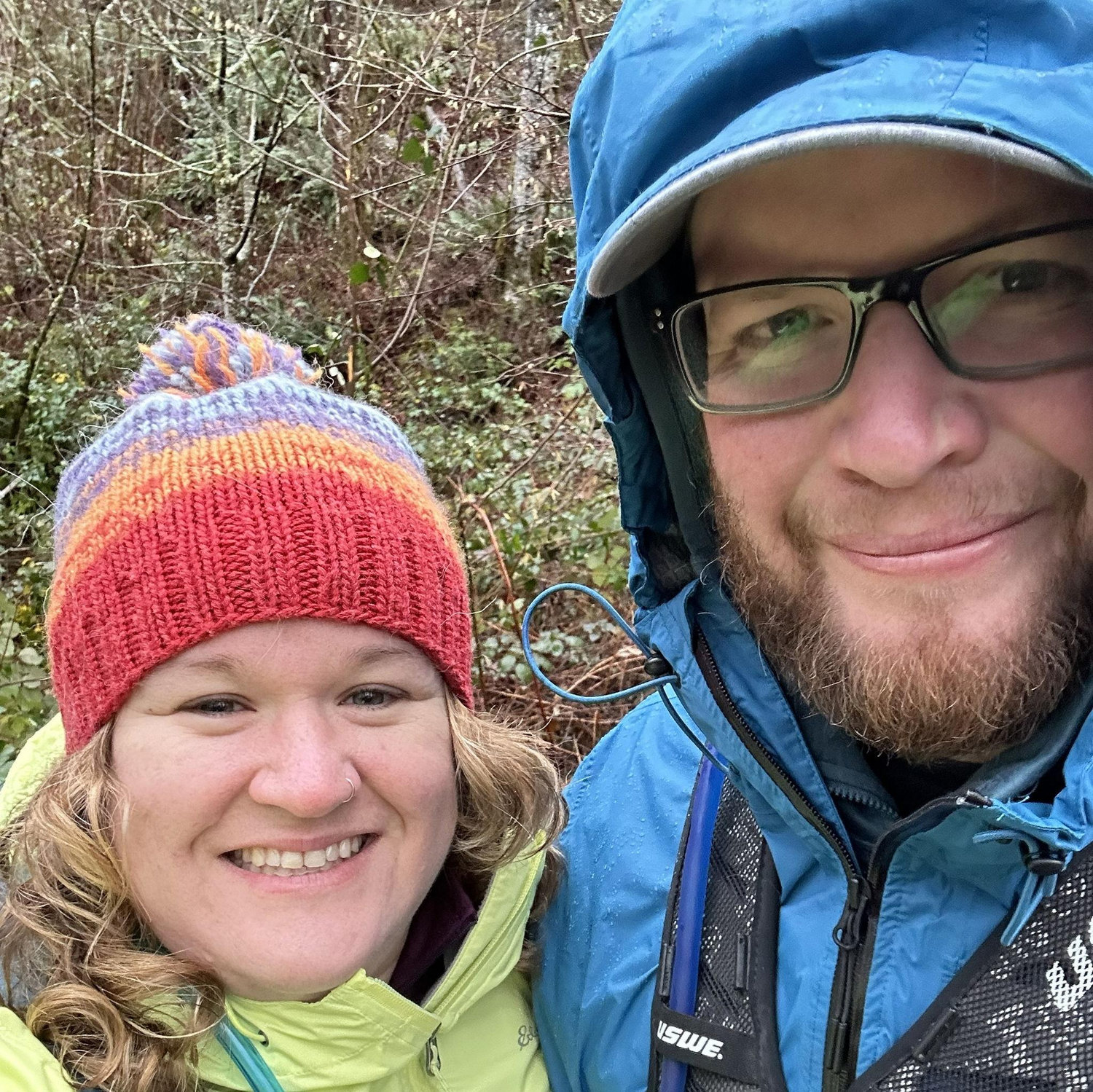 Hiking together