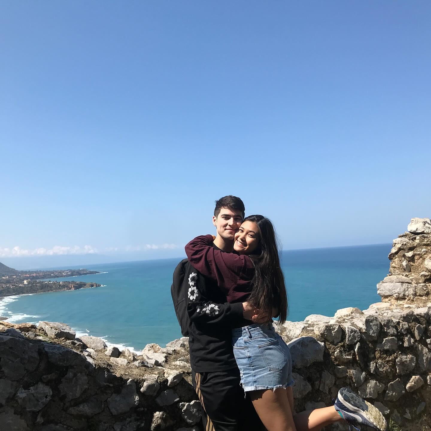 We hadn't seen each other in 8 months! Italy 2019.
