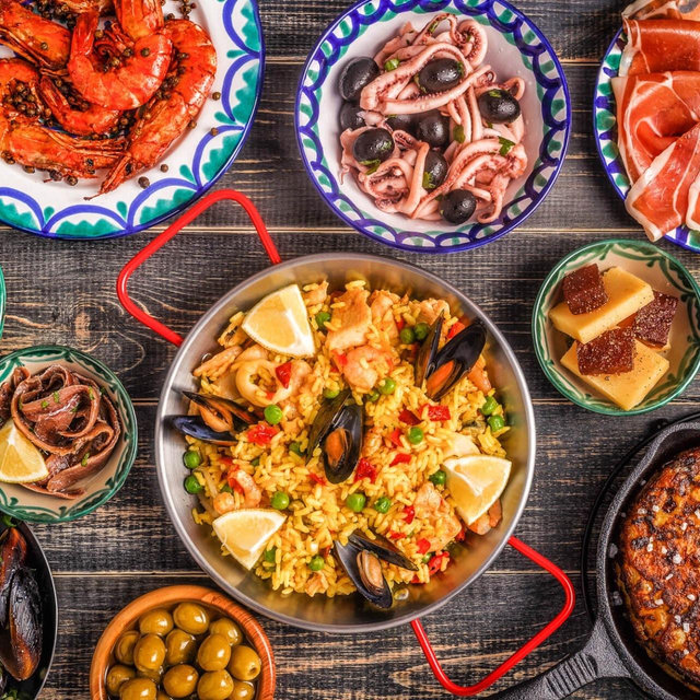 Dinner in Barcelona
