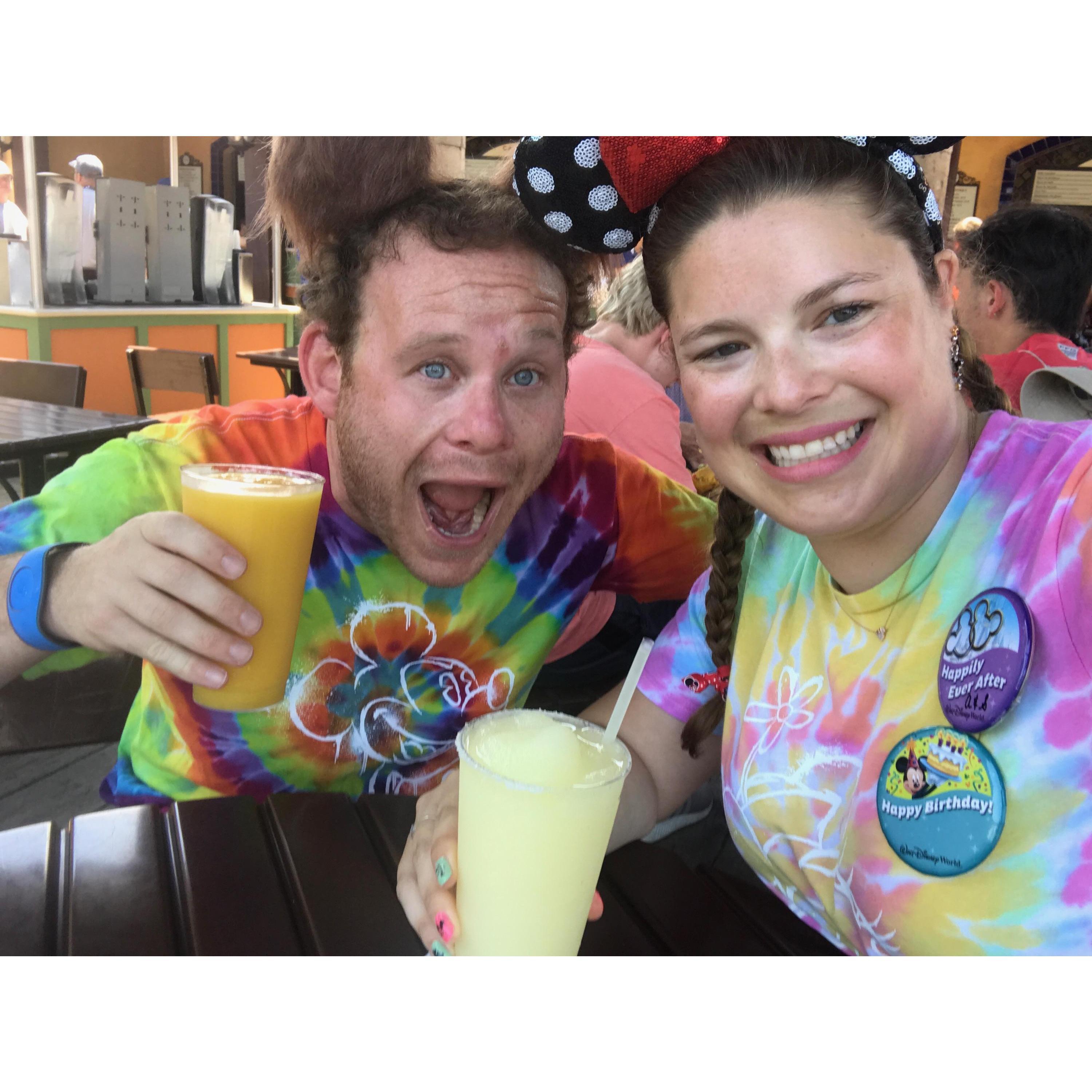 Margaritas in Mexico in Epcot at Disney World!
