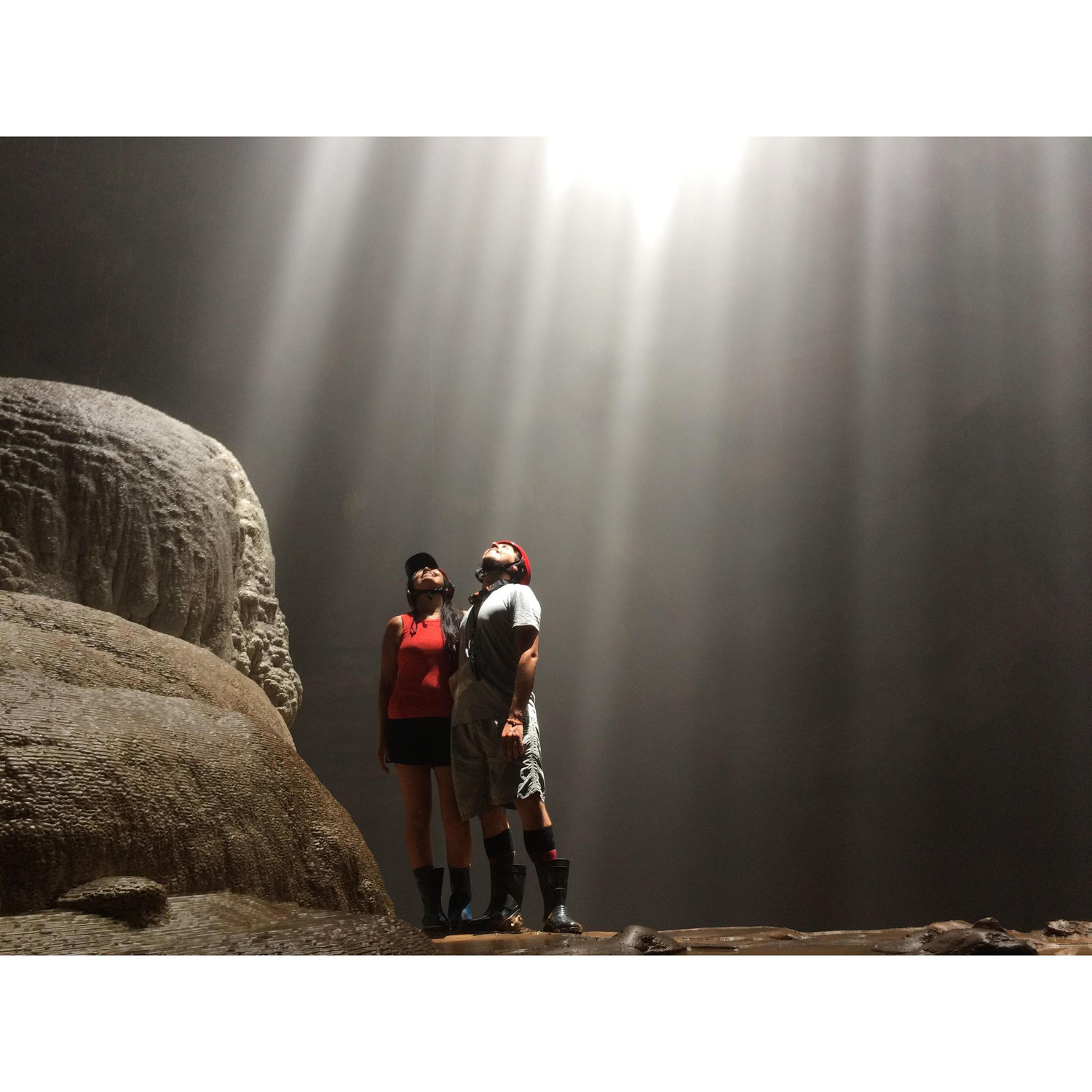 Goa Jomblang cave near Yogyakarta