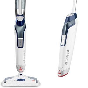 Bissell PowerFresh Deluxe 1806 Steam Mop for Tile, Hardwood & Sealed Floors w/Built‑in SpotBoost Brush, Fast 30‑Second Warm‑Up, Variable Steam Levels, Fresh Scent Discs Compatible