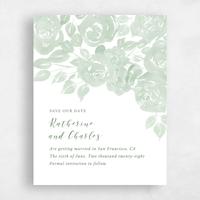 Green Wedding Save the Date - Clemson Corner