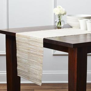 Hyacinth Metallic 90" Table Runner