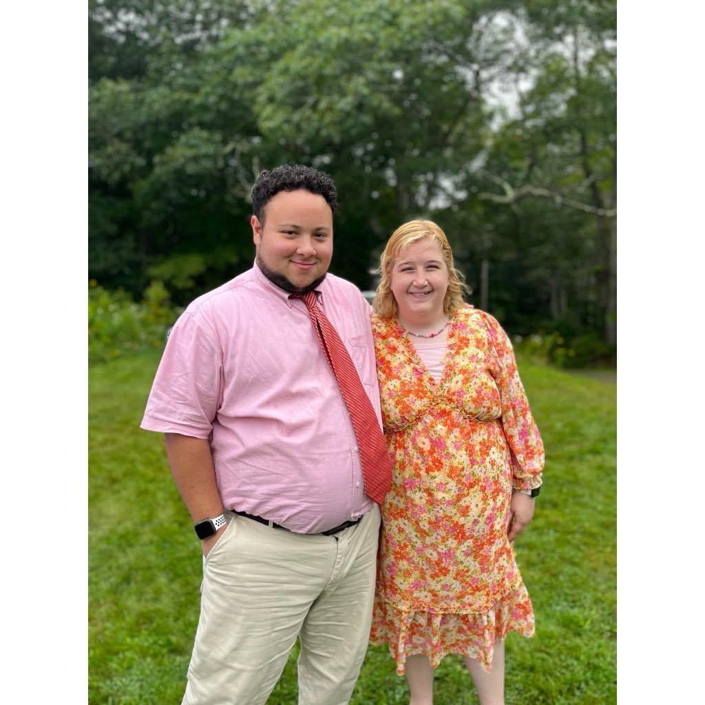 Enjoying a lovely August wedding—an extra special day as it was the first time Isaac met most of Madison’s family.