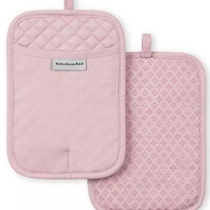 KitchenAid Dried Rose Asteroid Pot Holder 2-Pack Set