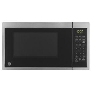 GE Smart Countertop Microwave Oven | Complete with Scan-to-Cook Technology and Wifi-Connectivity | 0.9 Cubic Feet Capacity, 900 Watts | Home & Kitchen Essentials | Stainless Steel