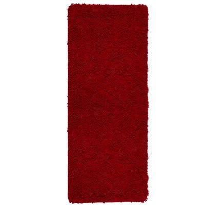 Solid Memory Foam Shag Bath Mat - Yorkshire Home in White