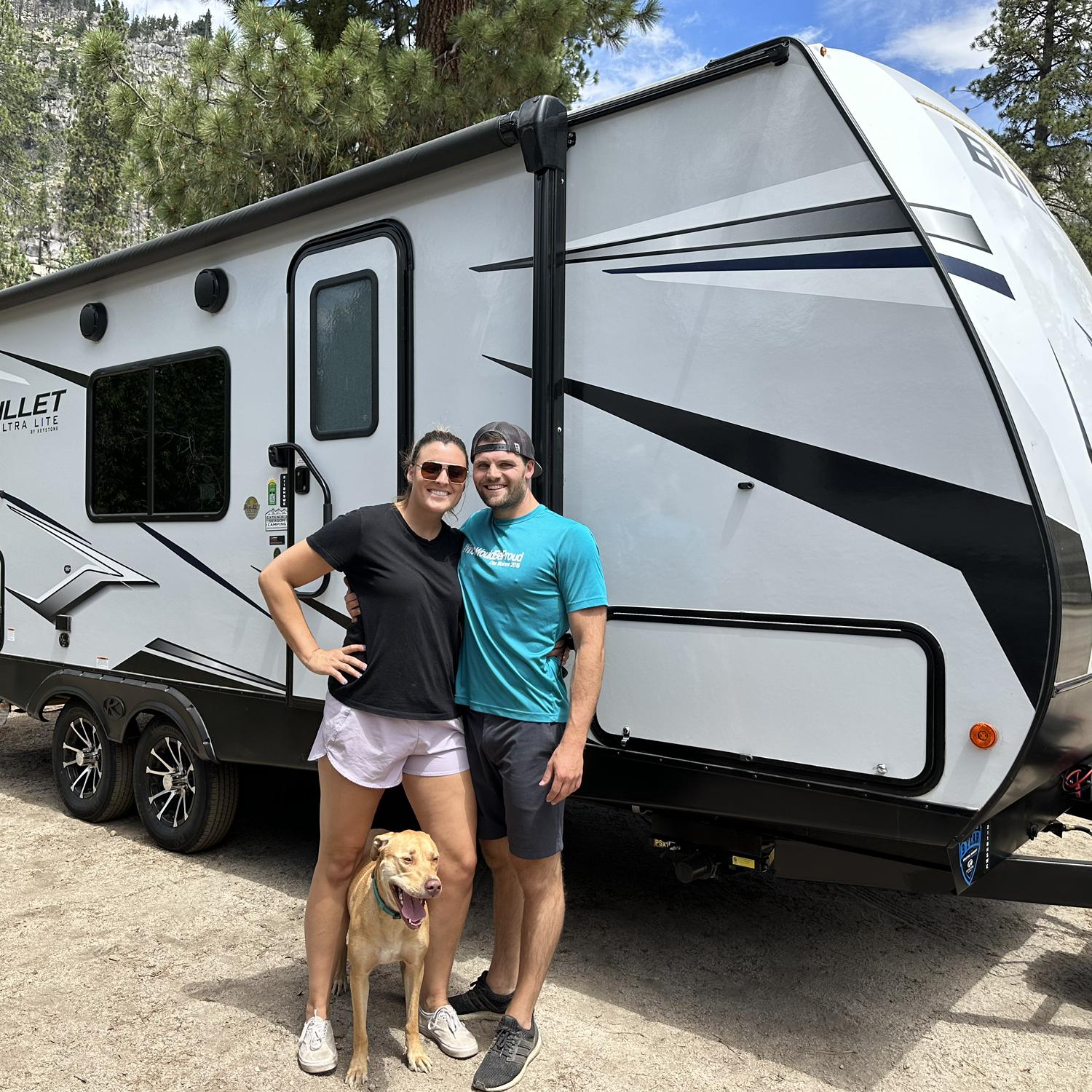 First trip out with our new travel trailer