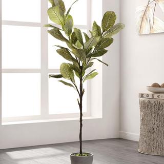 Faux Magnolia Potted Tree