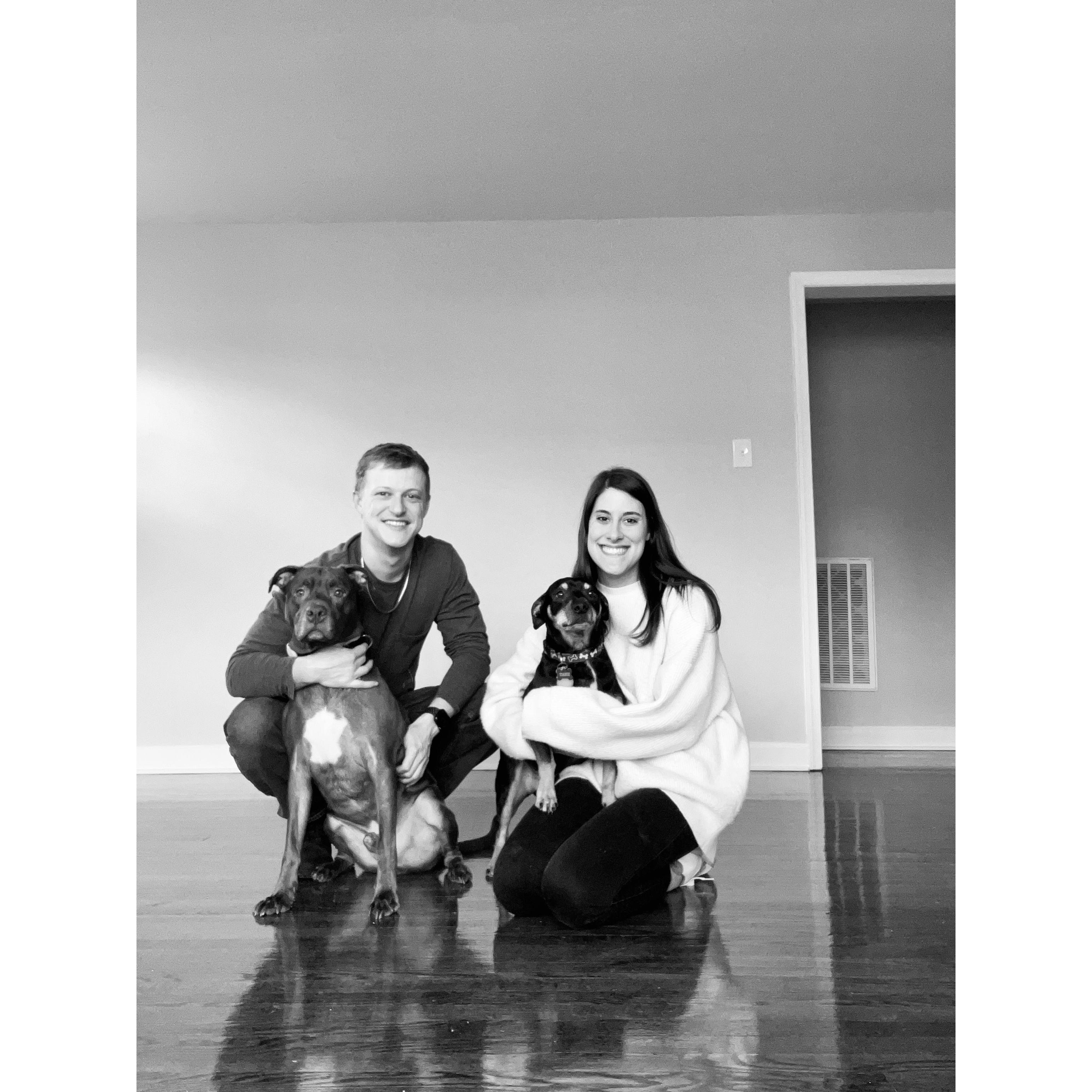 When we bought our house :)