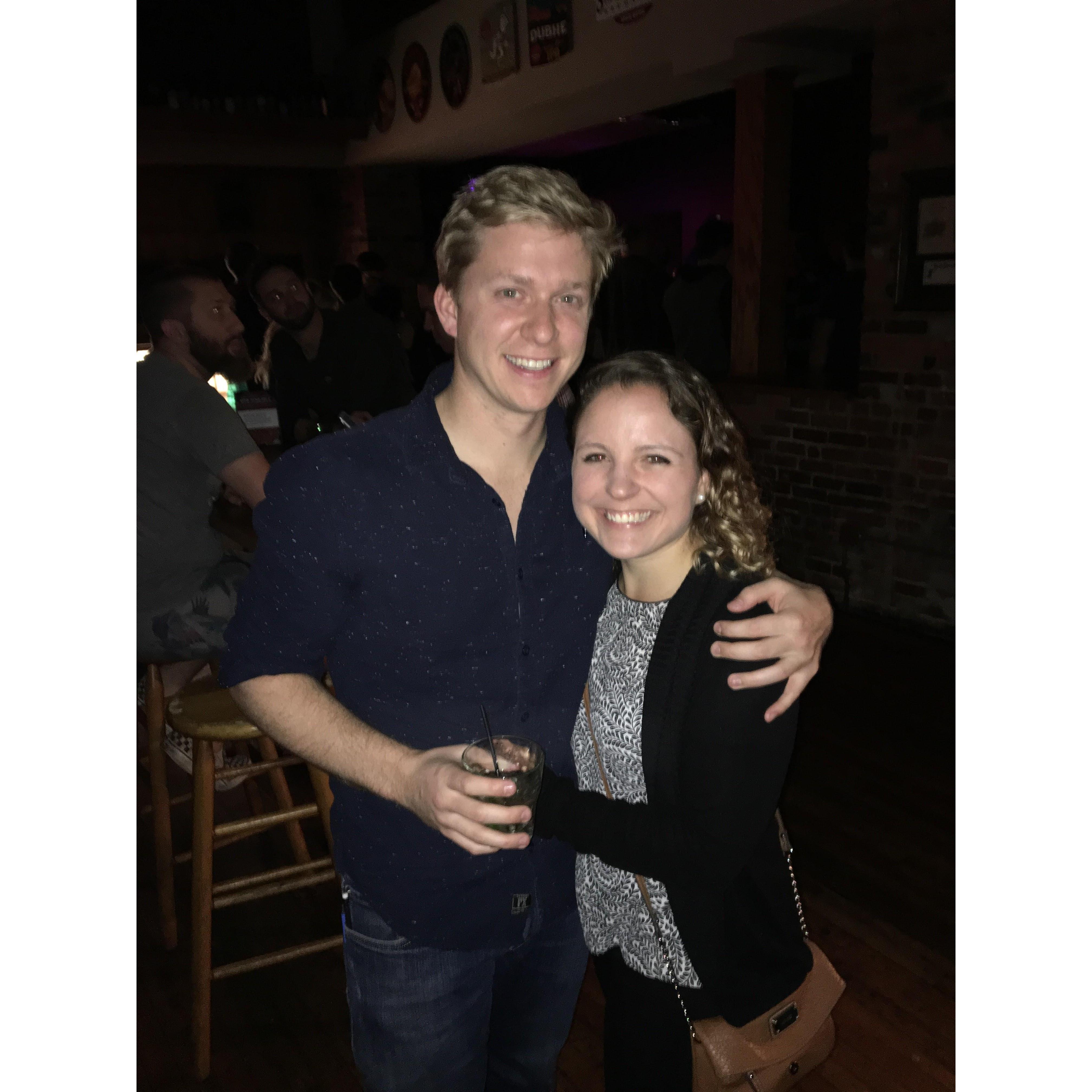 Jess' first trip to Iowa AND first The Real Quaid show (Riley's cover band from undergrad).