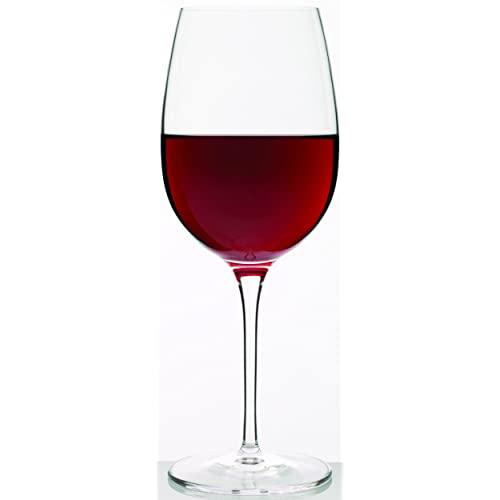 Luigi Bormioli Crescendo 20-Ounce Bordeaux Wine Glasses, Set of 4